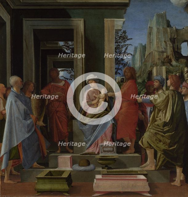 The Adoration of the Kings, c. 1500. Artist: Bramantino (1465-1530)