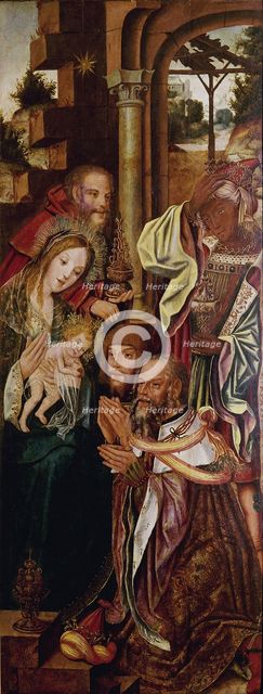 The Adoration of the Kings, c. 1510. Artist: Master of Sardoal (active ca 1510)