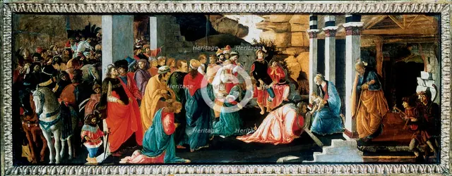 'The Adoration of the Kings', c1470. Artist: Filippino Lippi