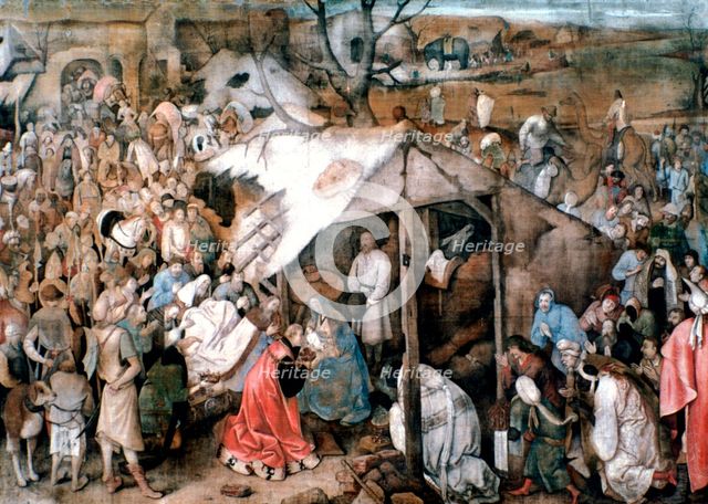 'The Adoration of the Kings', c1556-1562. Artist: Pieter Bruegel the Elder