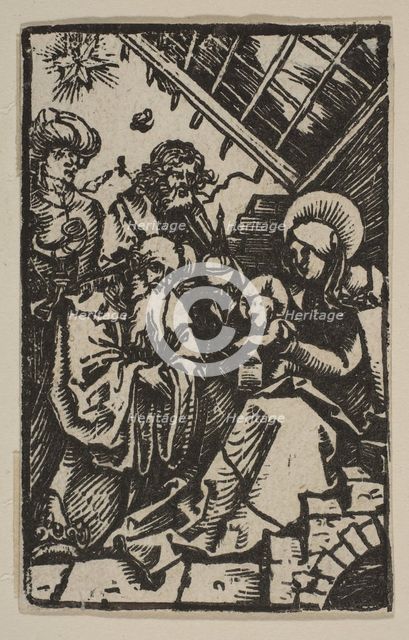 The Adoration of the Kings.n.d. Creator: Albrecht Durer.