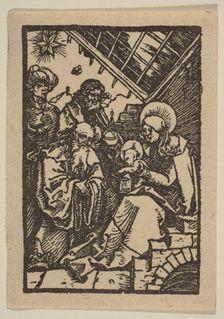 The Adoration of the Kings.n.d. Creator: Albrecht Durer