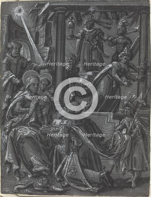 The Adoration of the Kings [recto], c. 1600. Creator: Unknown.
