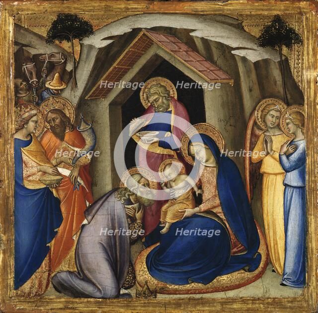 The Adoration of the Magi, 1360. Creator: Luca di Tomme.