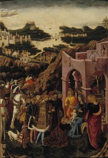 The Adoration of the Magi, 1440-1445. Creator: Giovanni Boccati
