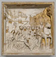 The Adoration of the Magi, 1484. Creators: Benedetto Briosco, Tomaso Cazzaniga