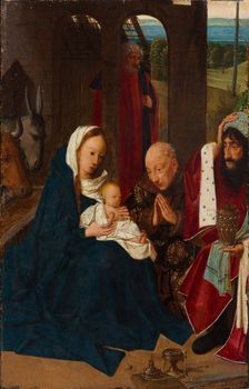 The Adoration of the Magi, 1480s. Creator: Geertgen tot Sint Jans (Netherlandish, c. 1460-c. 1490)