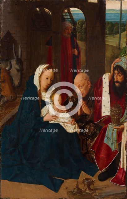 The Adoration of the Magi, 1480s. Creator: Geertgen tot Sint Jans (Netherlandish, c. 1460-c. 1490).