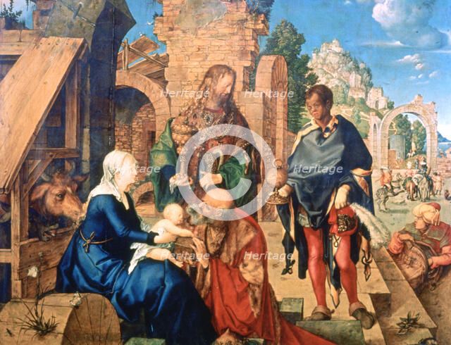 'The Adoration of the Magi', 1504. Artist: Albrecht Dürer