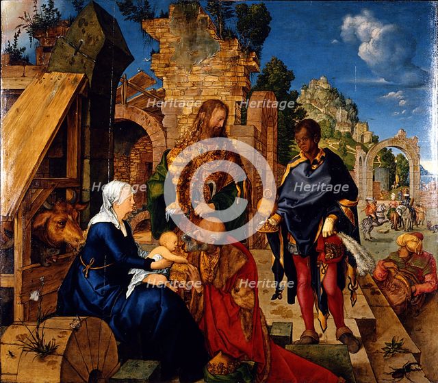The Adoration of the Magi, 1504. Artist: Dürer, Albrecht (1471-1528)