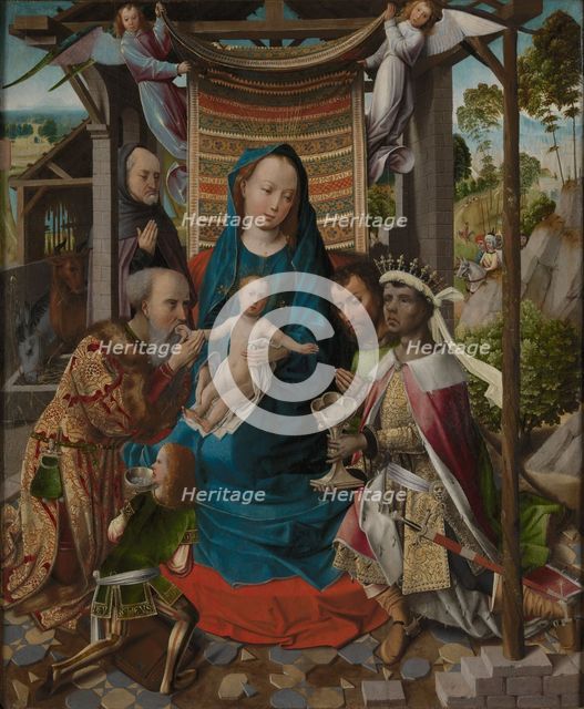 The Adoration of the Magi, 1500. Creator: Colyn de Coter.
