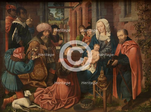 The Adoration of the Magi, 1500. Creator: Master of Frankfurt.