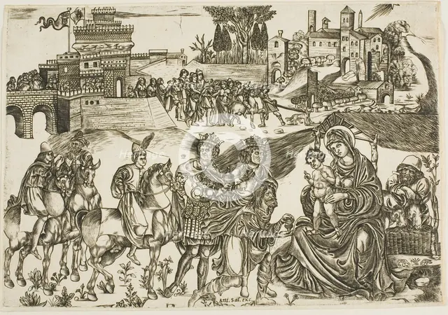 The Adoration of the Magi, 1503/13. Creator: Unknown.