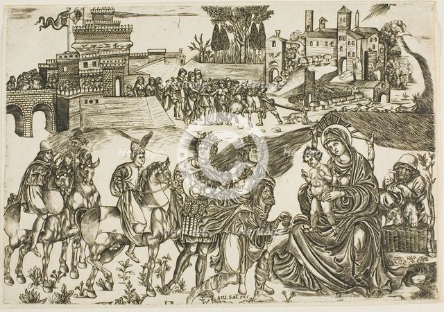 The Adoration of the Magi, 1503/13. Creator: Unknown.