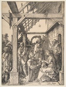The Adoration of the Magi, 1511. Creator: Albrecht Durer