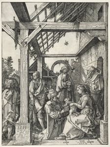 The Adoration of the Magi, 1511. Creator: Albrecht Dürer (German, 1471-1528)