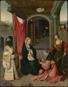 The Adoration of the Magi, 1524. Creator: Bosch; Hieronymus; (School) ()