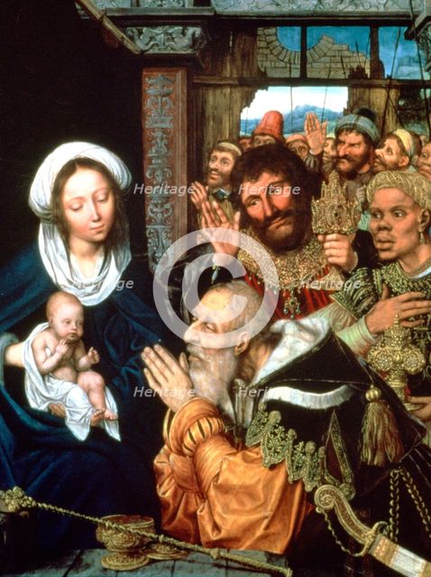 'The Adoration of the Magi', 1526. Artist: Quentin Metsys I