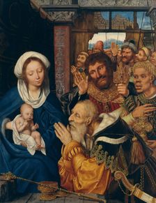 The Adoration of the Magi, 1526. Creator: Quentin Metsys I