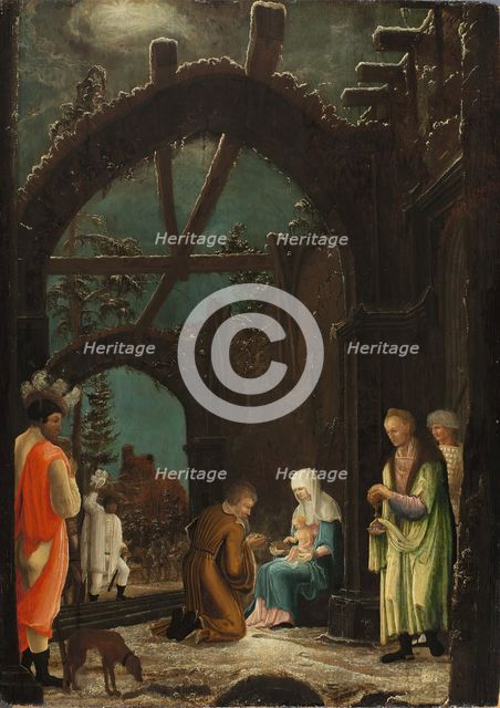 The Adoration of the Magi, 1520. Creator: Master of the Thyssen Adoration.