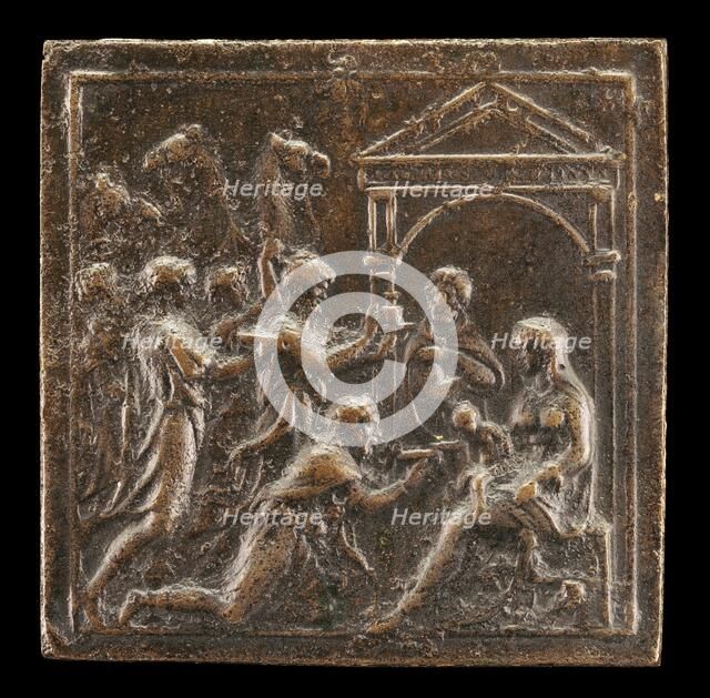 The Adoration of the Magi, 1537 or after. Creator: Valerio Belli.