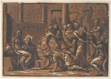 The Adoration of the Magi, 1540-50., 1540-50. Creator: Attributed to Niccolò Vicentino
