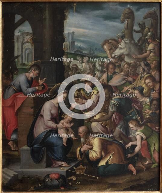 The Adoration of the Magi, 1557-1616. Creator: Frans Francken I.