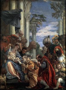 The Adoration of the Magi 1570s. Artist: Paolo Veronese