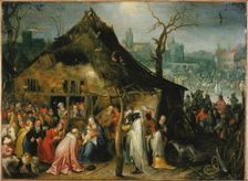 The Adoration of the Magi, 1598-1599. Creator: Brueghel, Jan, the Elder (1568-1625)