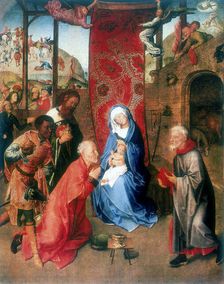 The Adoration of the Magi 15th century. Artist: Hugo van der Goes