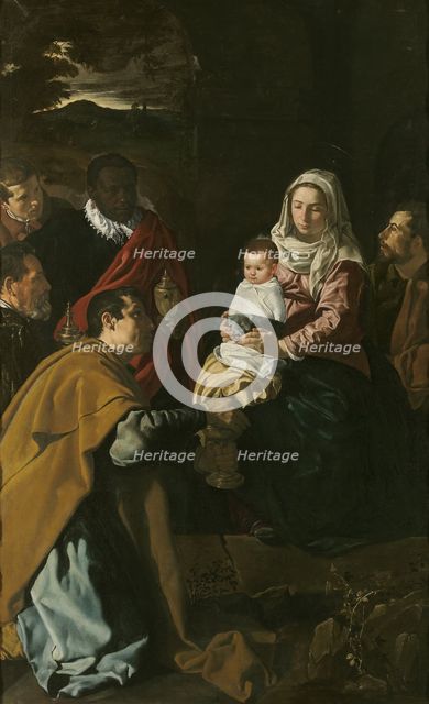 The Adoration of the Magi, 1619. Artist: Velàzquez, Diego (1599-1660)