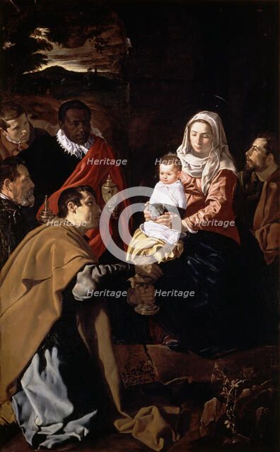  'The Adoration of the Magi', 1619, by Diego Velazquez.