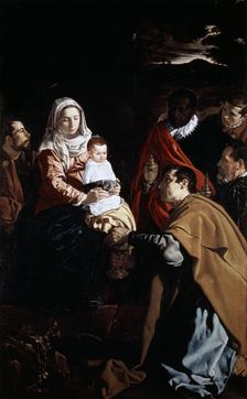 The Adoration of the Magi 1619. Creator: Diego Velasquez