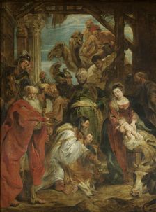The Adoration of the Magi, 1624-1625. Creator: Peter Paul Rubens