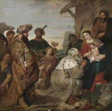The Adoration of the Magi, 1620. Creator: Cornelis de Vos