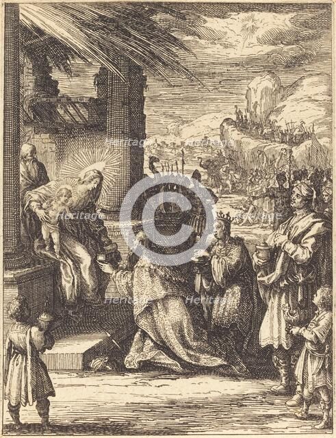 The Adoration of the Magi, 1623/1628. Creator: Jacques Callot.