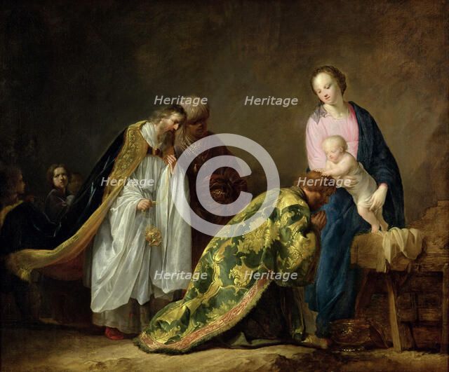 The Adoration of the Magi, 1638. Creator: Grebber, Pieter Fransz de (c. 1600-1652/3).