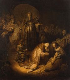 The Adoration of the Magi, 1632. Creator: Rembrandt Harmensz van Rijn