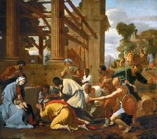 The Adoration of the Magi, 1633. Creator: Poussin, Nicolas (1594-1665)
