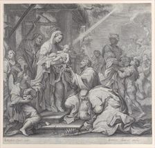 The Adoration of the Magi, 1714-24. Creator: Benoit Farjat