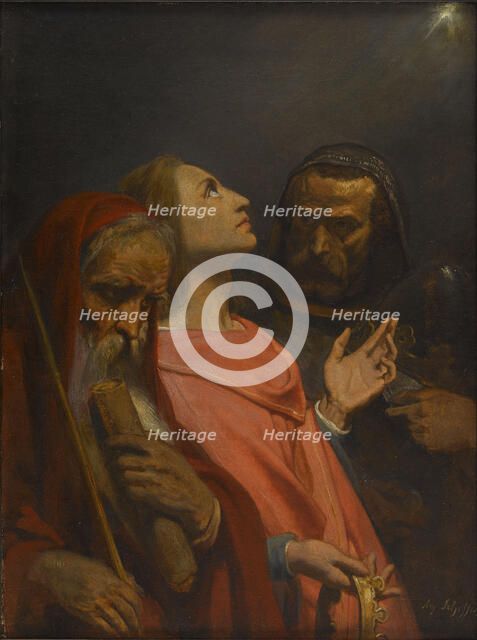 The Adoration of the Magi, 1841-1844. Creator: Scheffer, Ary (1795-1858).