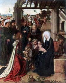 The Adoration of the Magi (1927). Artist: Gerard David
