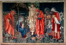The Adoration of the Magi tapestry, 1890. Artist: Morris & Co
