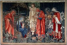 The Adoration of the Magi tapestry, 1890. Artist: Morris & Co