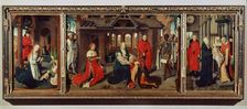 The Adoration of the Magi triptych by Hans Memling, preserved in the Prado Museum