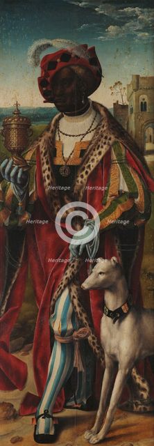 The Adoration of the Magi (Triptych, right panel), c1515. Creator: Cleve, Joos van (ca. 1485-1540).