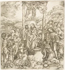 The Adoration of the Magi, about 1530. Creator: Cristofano di Michele Martini
