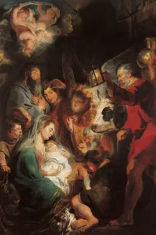 The Adoration of the Magi. Artist: Jordaens, Jacob (1593-1678)