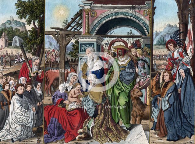 The Adoration of the Magi. Artist: Unknown