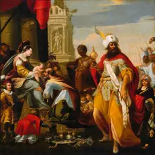The Adoration of the Magi before 1624. Creator: Lallemand, Georges (?-1636)